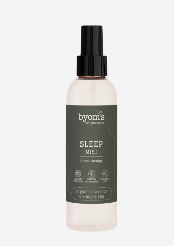 Byoms SLEEP MIST PROBIOTIC AROMA THERAPY Bergamot, Lavender & Ylang-ylang - 100 ml.