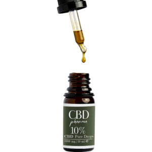 CBD Pharma Pure Drops 10% - 10 ml