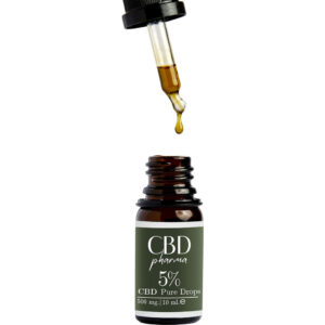 CBD Pharma Pure Drops 5% - 10 ml