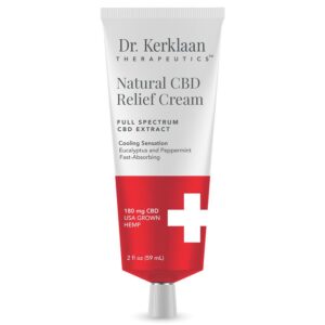 Dr Kerklaan Therapeutics Natural CBD Relief Cream, 59ml.